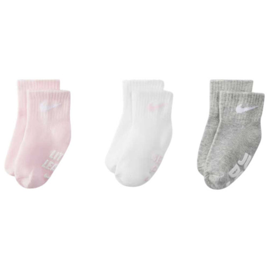 Nike Βρεφικές κάλτσες Verbiage Gripper Socks 3 pairs